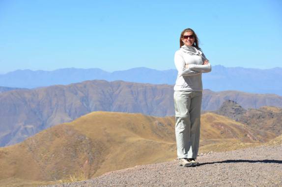 Dia maravilhoso, a 3.500 metros de altitude, no caminho entre Salta e Cachi - Argentina